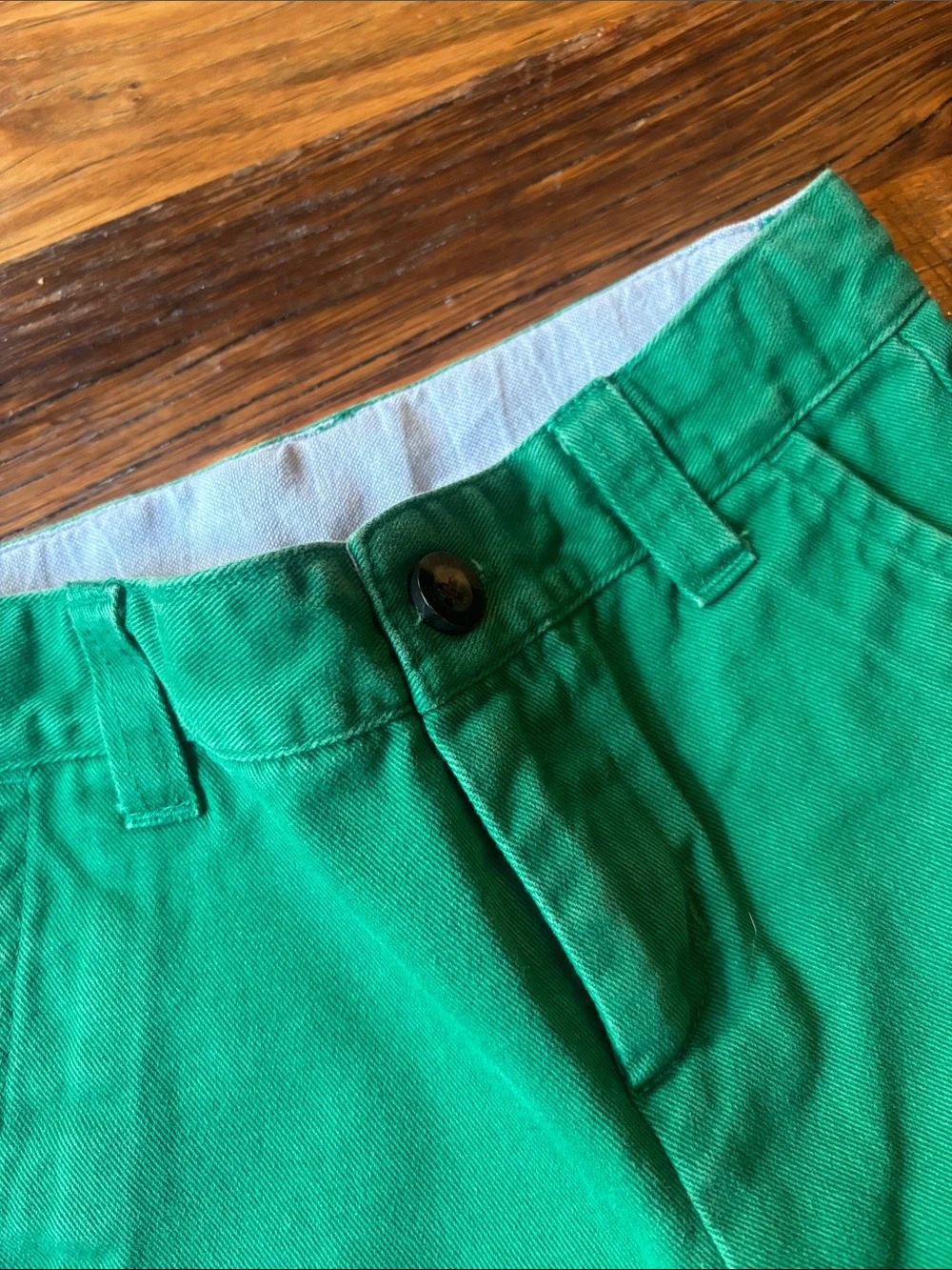 Janie and Jack 18-24 months Green Cotton Chino Pants
